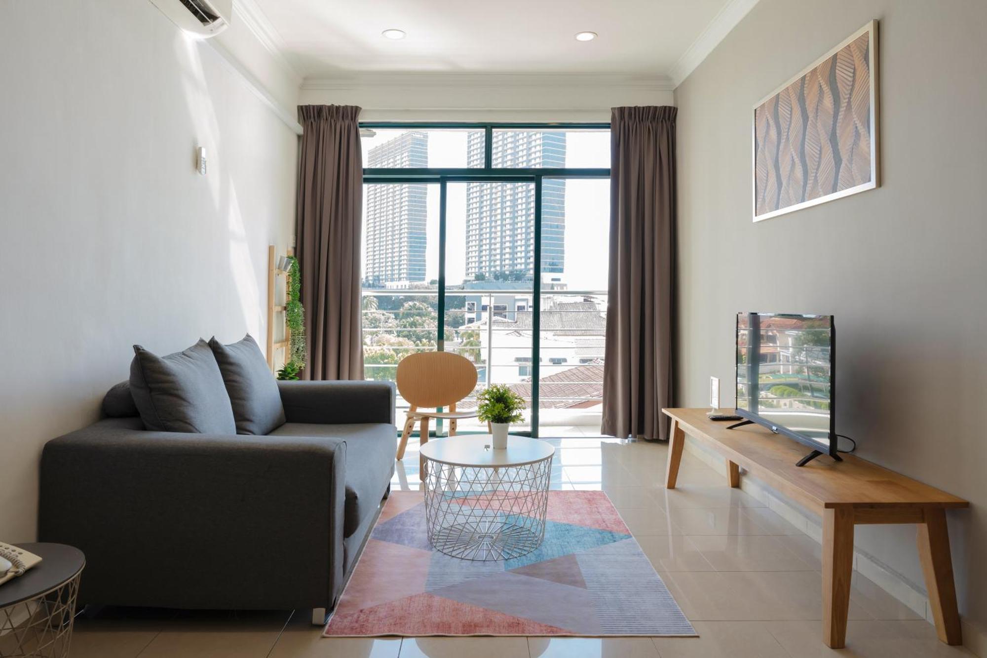 Golden View Serviced Apartments Tanjung Tokong Eksteriør bilde