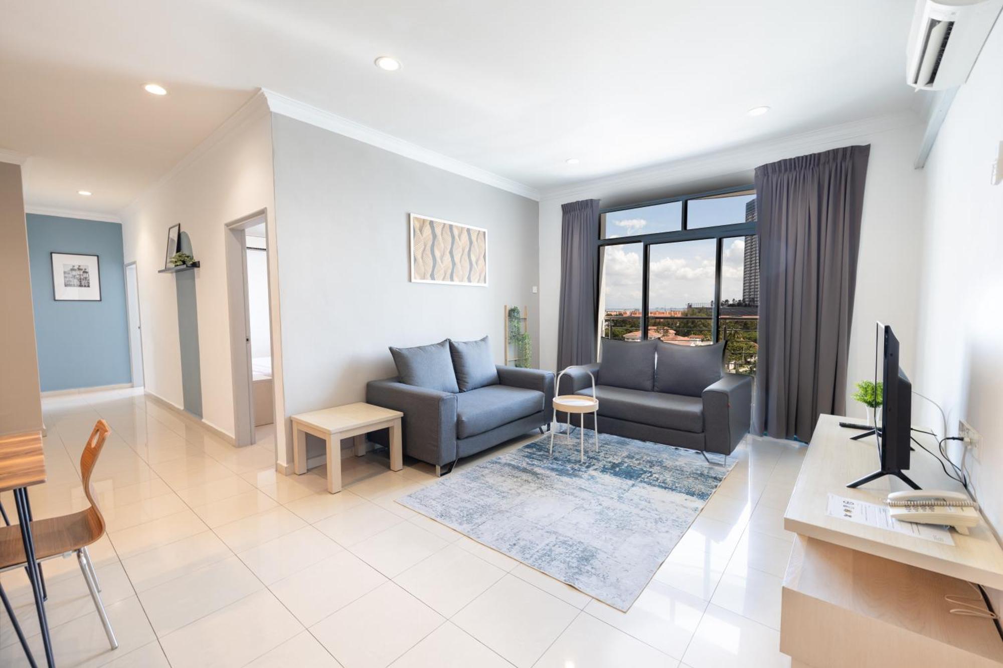 Golden View Serviced Apartments Tanjung Tokong Eksteriør bilde