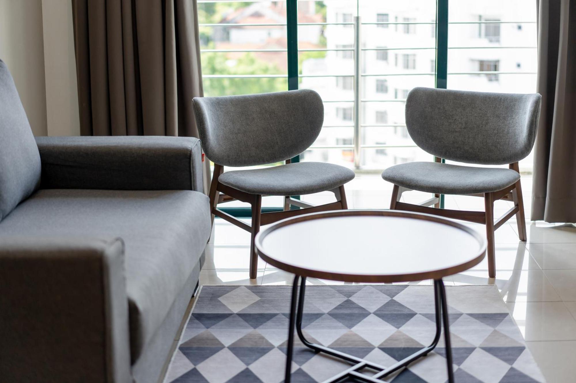 Golden View Serviced Apartments Tanjung Tokong Eksteriør bilde