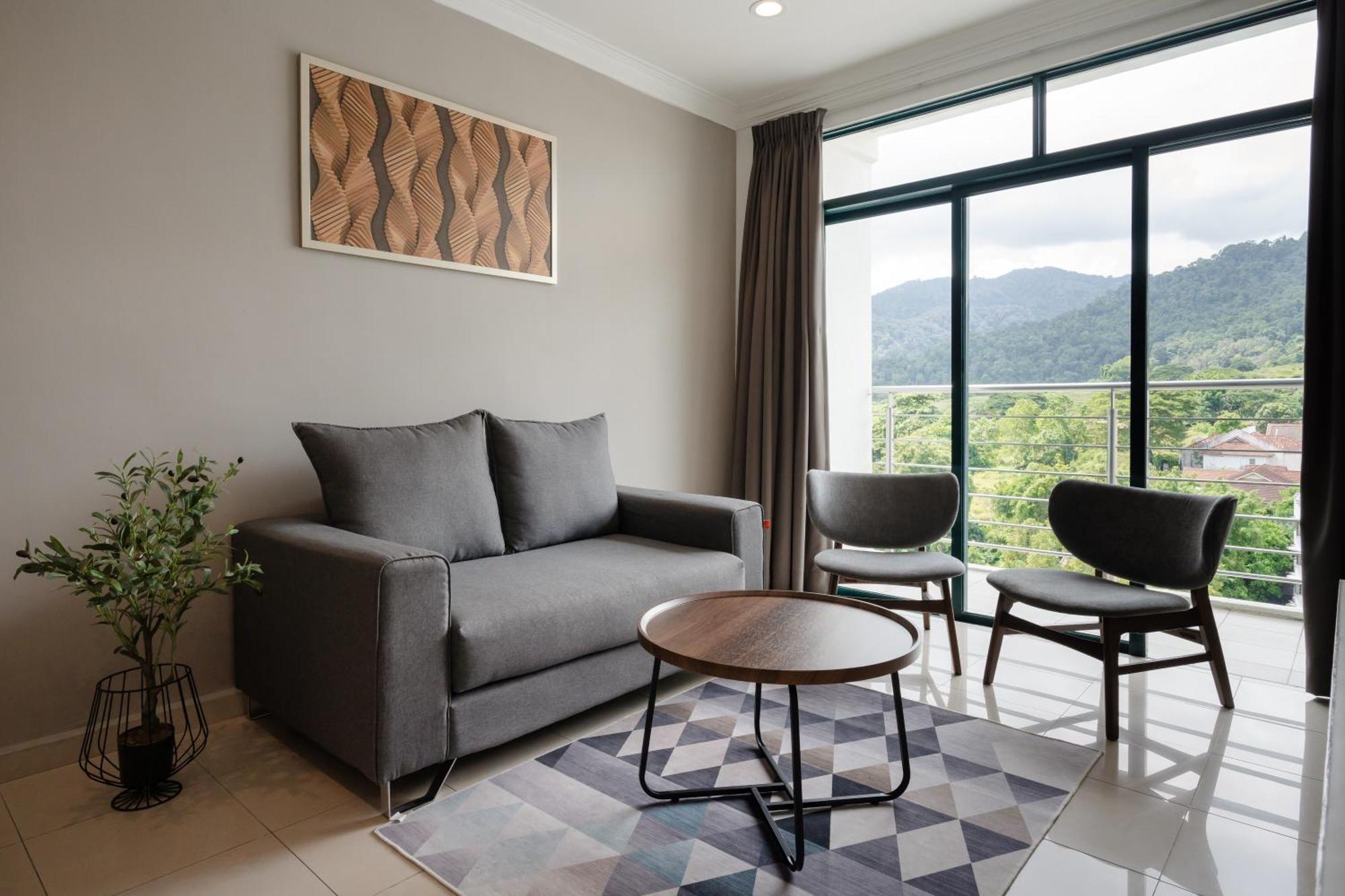 Golden View Serviced Apartments Tanjung Tokong Eksteriør bilde