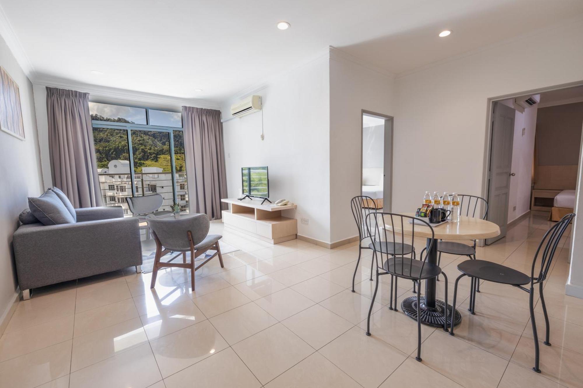 Golden View Serviced Apartments Tanjung Tokong Eksteriør bilde